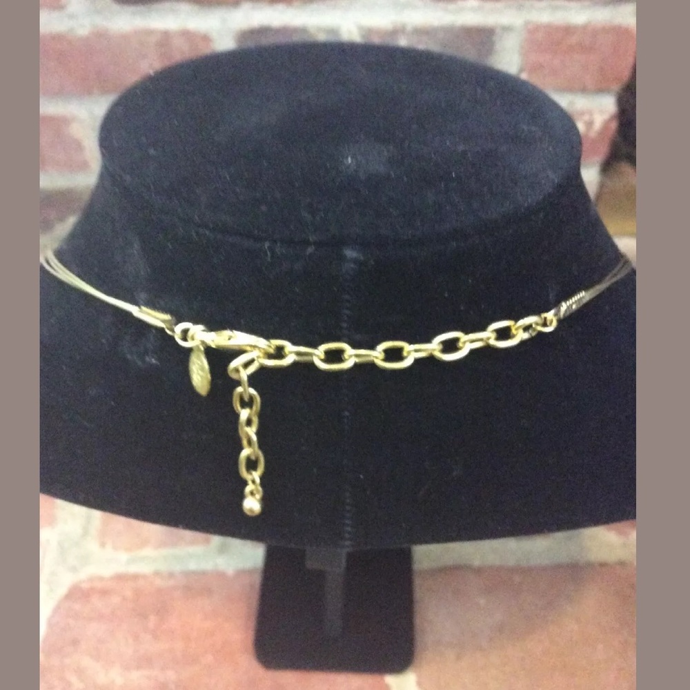 Joan Rivers Goldtone Multi Strand Cable Necklace - Picture 4 of 5
